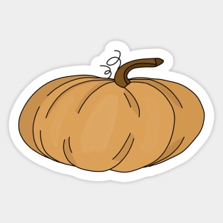 Pumpkin Autumn Fall Sticker